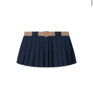 ORSEUND IRIS PLEATED MICRO MINI SKIRT
